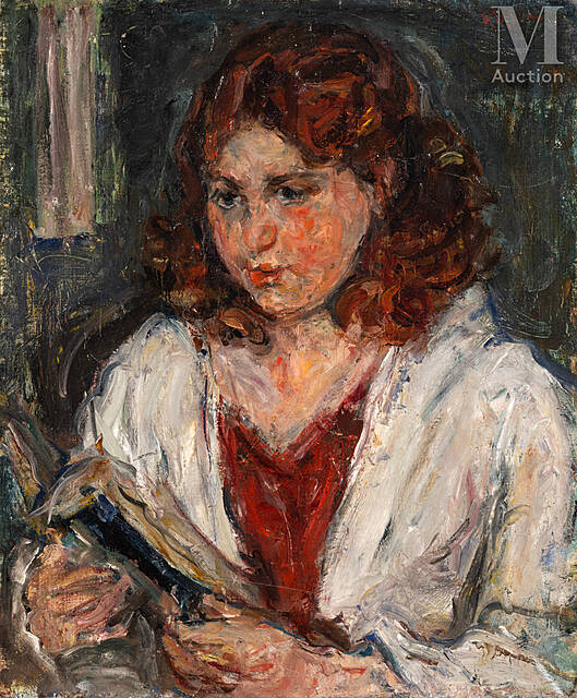 Portret Claire, córki artysty