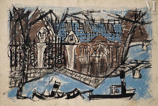 Tętniące życiem nabrzeże