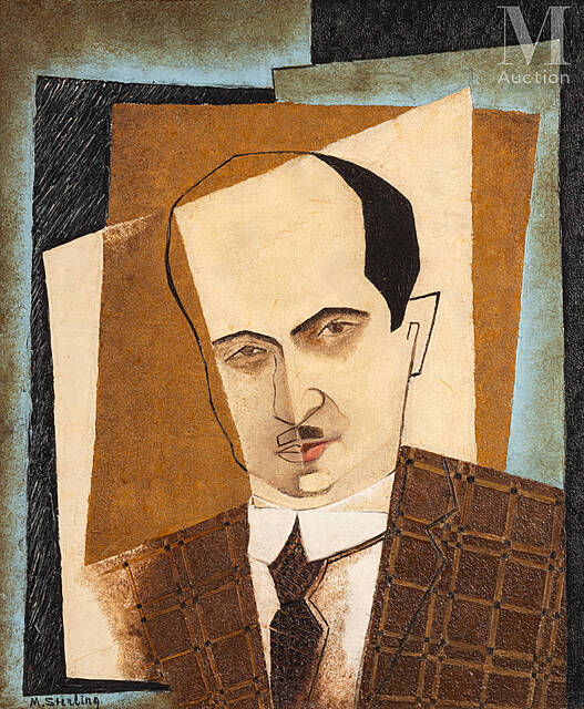 Portret malarza Victora Bartha, ok. 1926 r.