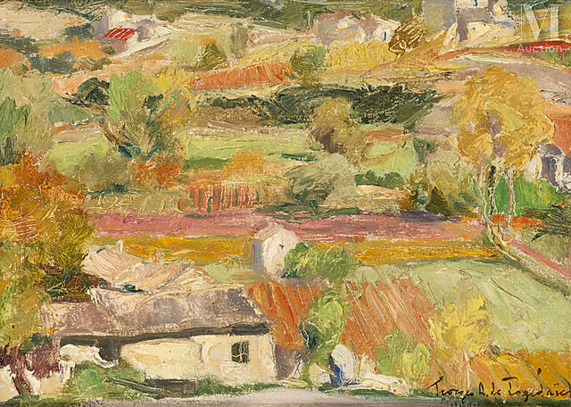 Pejzaż okolic Ménerbes