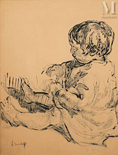 Portret dziecka artysty, Borysa, ok. 1906-1907 r.