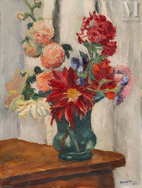 Kompozycja kwiatowa, 1933 r.