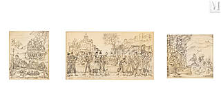 Sceny z życia w Gruzji, ok. 1920 r.