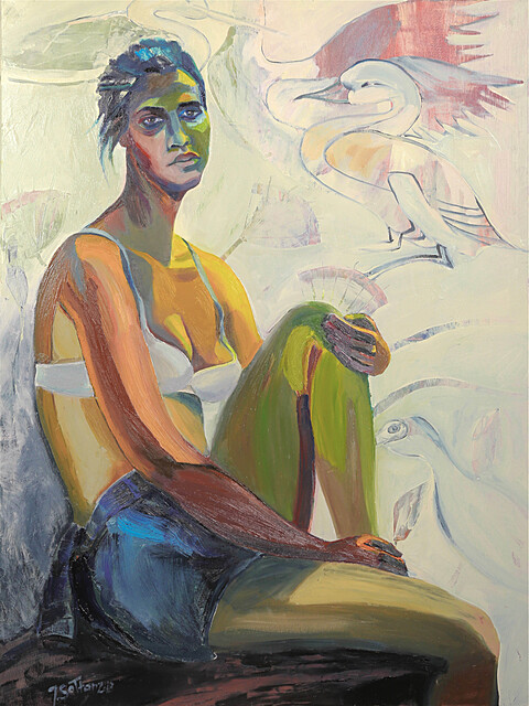 "Ogród papirusów", 2018