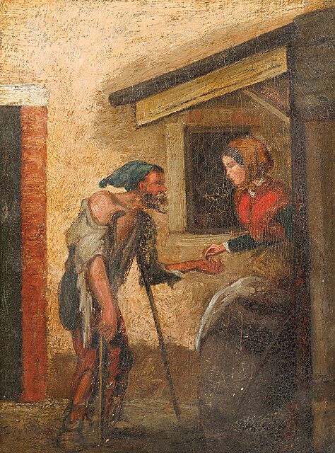 JAŁMUŻNA, poł. XIX w.