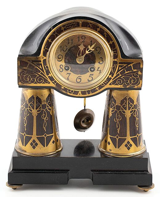 ZEGAR, Niemcy, Schwäbisch Gmünd, Erhard & Söhne, ok. 1880