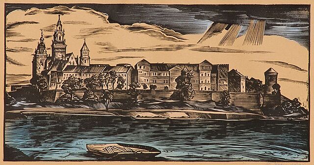 WIDOK NA WAWEL, 1944