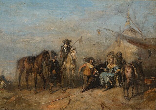 ODWIEDZINY KSIĘŻNICZKI W OBOZIE