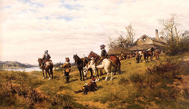 SCENA Z WOJNY TRZYDZIESTOLETNIEJ