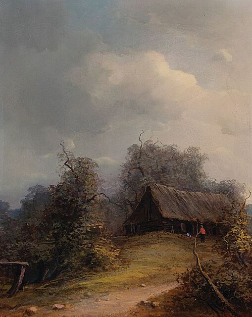 PEJZAŻ Z OKOLIC CERANOWA, 1996