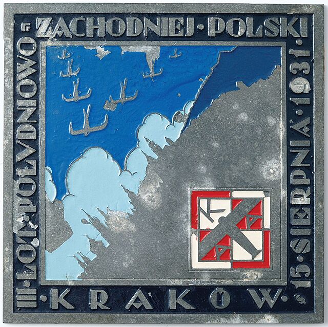 PLAKIETA, III LOT POŁUDNIOWO-ZACHODNIEJ POLSKI, Kraków, 15 sierpnia 1931