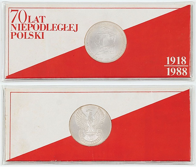 MEDAL, 70 LAT NIEPODLEGŁEJ POLSKI, 1988