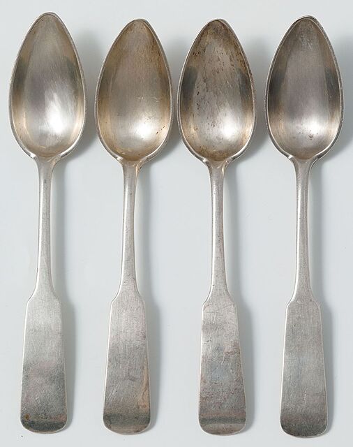 CZTERY ŁYŻECZKI, Polska, Warszawa, Ludwik Nast, 1869