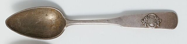 ŁYŻKA, Polska, Warszawa, Ludwik Nast, ok. 1840