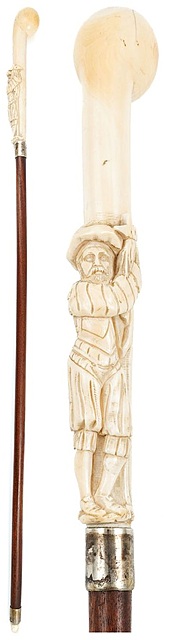 LASKA Z HALABARDNIKIEM, XIX / XX w.