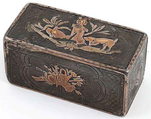 TABAKIERKA, Francja, Paryż 1768