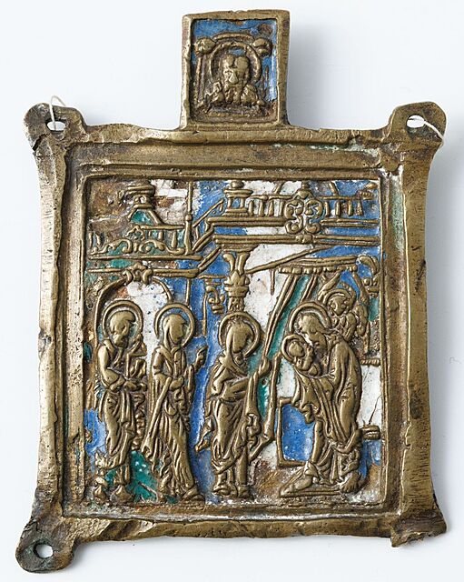 IKONA, OFIAROWANIE, Rosja, XIX w.