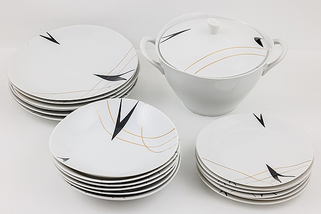 SERWIS OBIADOWY, Polska, Wałbrzych, ok. 1980