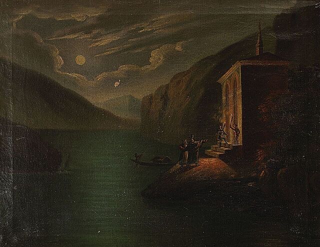 KAPLICA WILHELMA TELLA NAD JEZIOREM CZTERECH KANTONÓW, poł. XIX w.