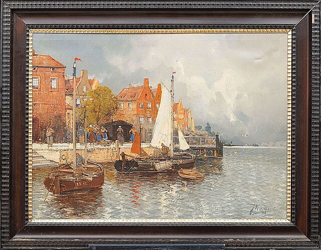 POWRÓT Z POŁOWU W HOLENDERSKIM PORCIE