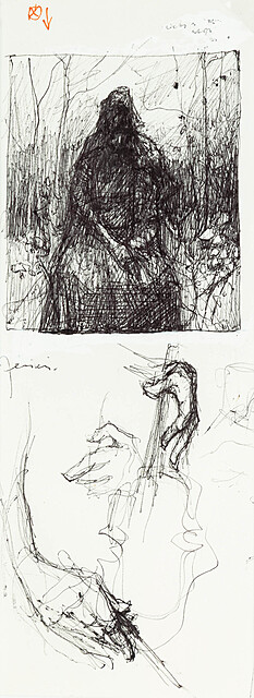 Szkice do obrazu Jesień, 1981