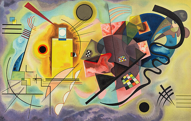 Żółty-czerwony-niebieski, 1925/1960