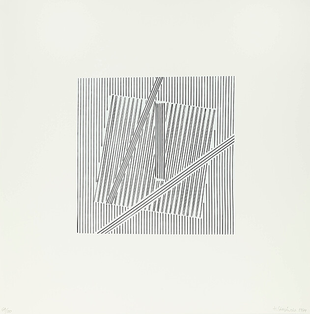 Kompozycja linii, 1974