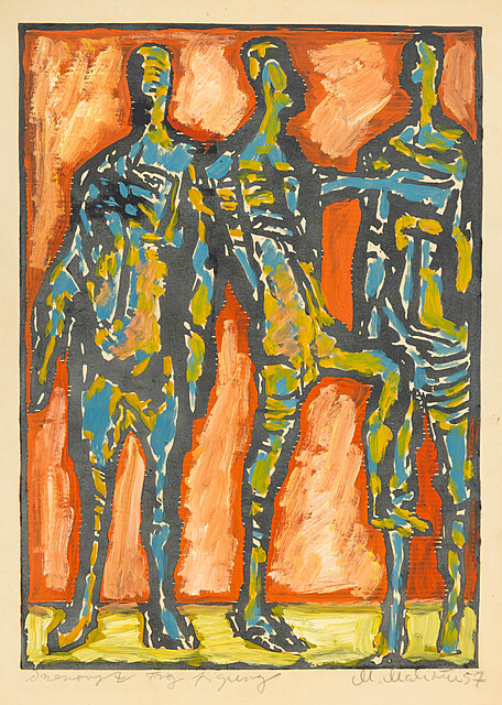 Trzy figury, 1957