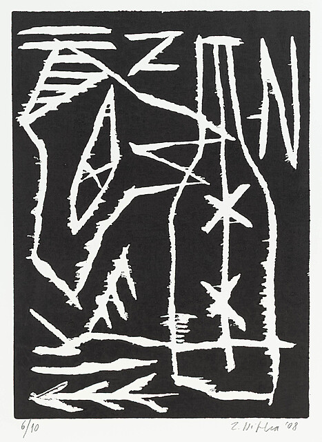 Głowa wilka i butelka, 2008