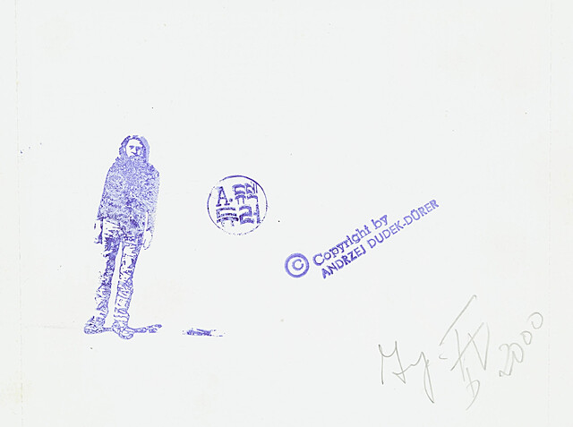 Autoportret (Kobaltowy), 2000