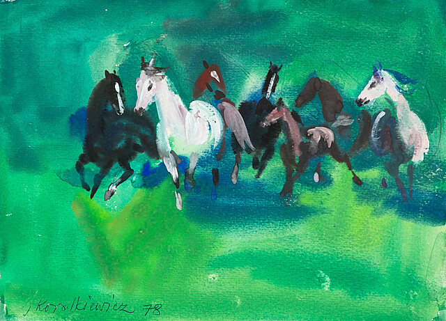 Pędzące konie, 1978