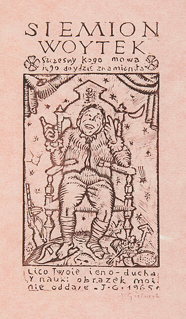 Ex libris Wojciecha Siemiona, 1965
