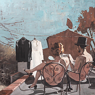 Włochy, Rzym. 26.04.2025. A New Day. Czekając na konklawe, 2025