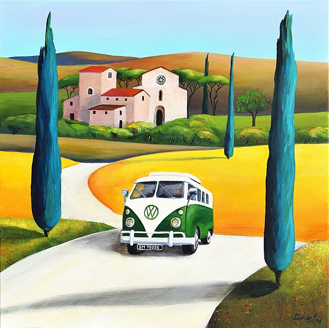 Festa i ogórek, z cyklu: "Toskania", 2026