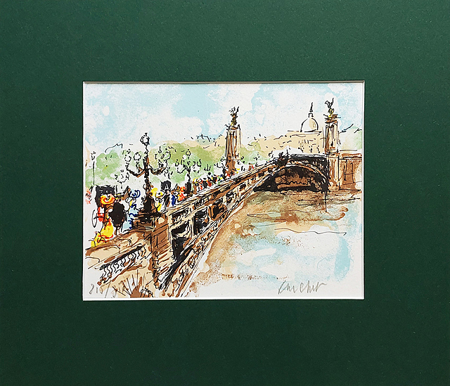 Paryż, most Aleksandra III 