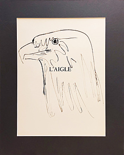 'Le Cerf'' z  cyklu „40 dessins de Picasso en marge du Buffon” (z cyklu 40 rycin do tekstów Buffona)