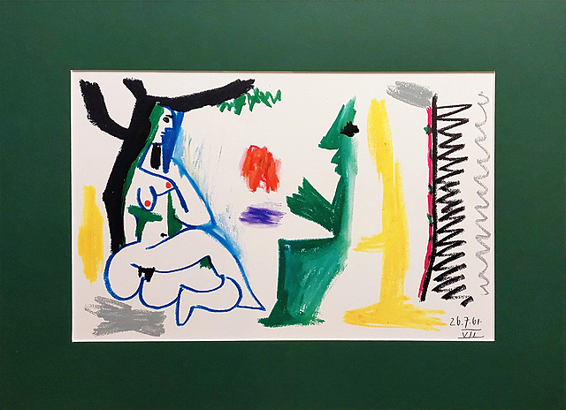  z cyklu „Le Déjeuner sur l'herbe” (Obiady na trawie). Wariacje na temat „Śniadanie na trawie” E. Maneta