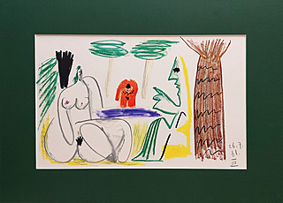  z cyklu „Le Déjeuner sur l'herbe” (Obiady na trawie). Wariacje na temat „Śniadanie na trawie” E. Maneta