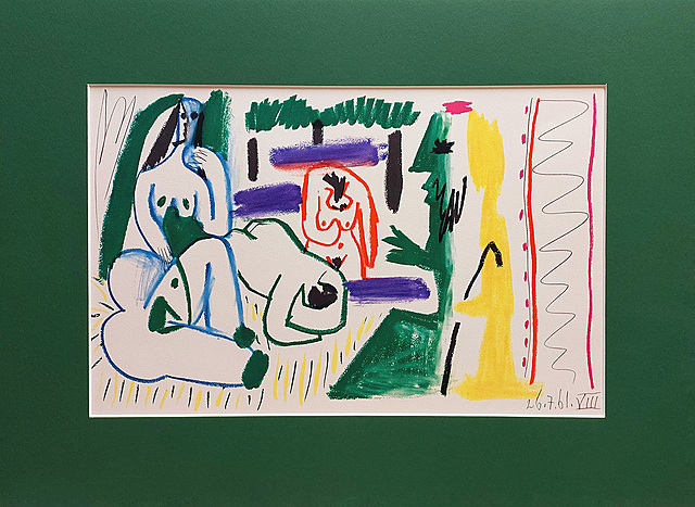  z cyklu „Le Déjeuner sur l'herbe” (Obiady na trawie). Wariacje na temat „Śniadanie na trawie” E. Maneta