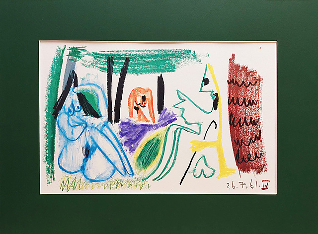  z cyklu „Le Déjeuner sur l'herbe” (Obiady na trawie). Wariacje na temat „Śniadanie na trawie” E. Maneta