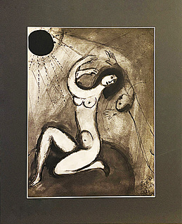 Le philosophe vindicatif (Mściwy Filozof) z cyklu „Contes de Boccace„ ( Dekameron Boccacia) 1950