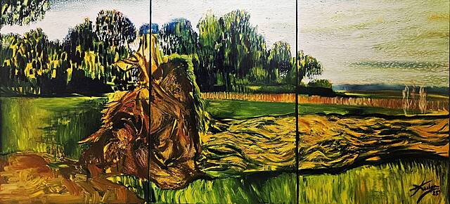 Trzy Gracje z cyklu Podróż przez Sen, 2025