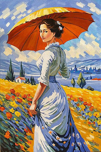 Dama z parasolką, 2026