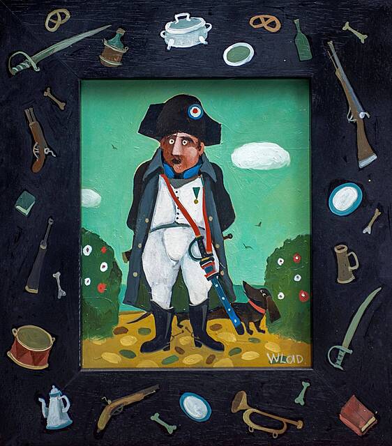 Napoleon i pies, spacer przed śniadaniem, 2026