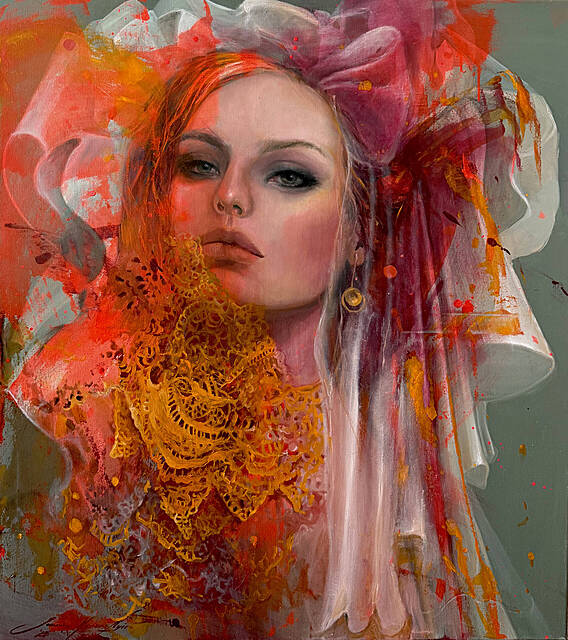 Karminowy portret, 2025