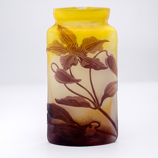 Wazon dekoracyjny , Francja, Emille Gallé, Nancy, I ćw. XX w. 