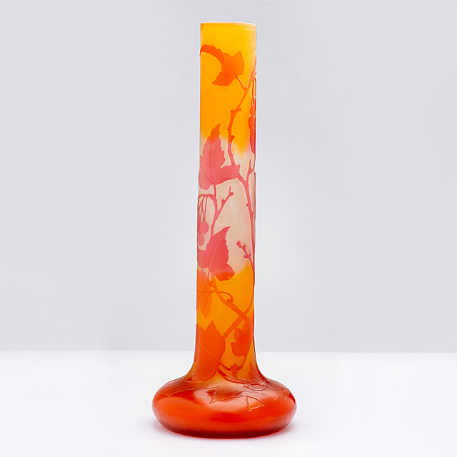 Wazon dekoracyjny , Francja, Emille Gallé, Nancy, ok. 1900 r.