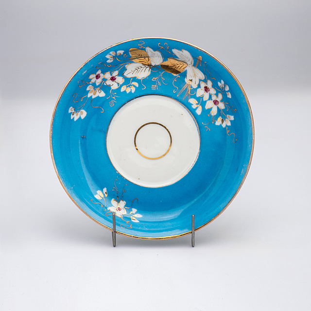 Filiżanka do czekolady, Dulewo, Kuzniecow, 1891 - 1917 r.  