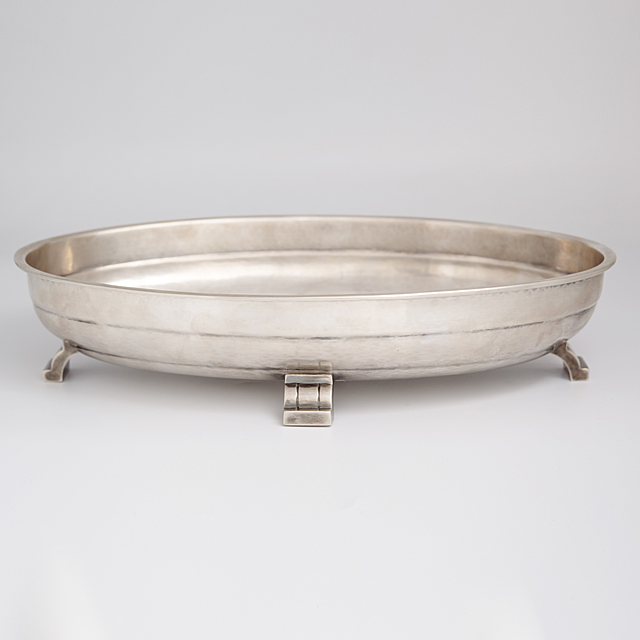 Srebrna patera w stylu Art déco, Niemcy lub Skandynawia