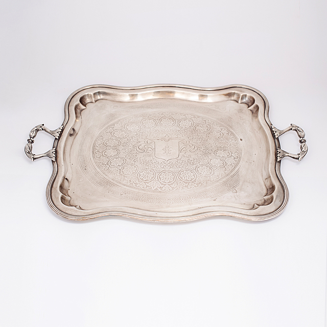 Taca, Fabryka Wyrobów Srebrnych i Platerowanych Józef Fraget, Warszawa, 1860 - 1896 r. 